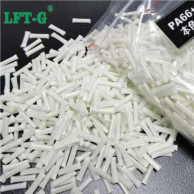 LFT Proprjetajiet Għoljin PA6 / PA66 LGF Pellets tal-Platic tan-Nylon Mimlija